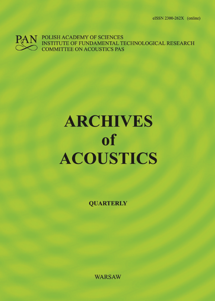 Archives of Acoustics